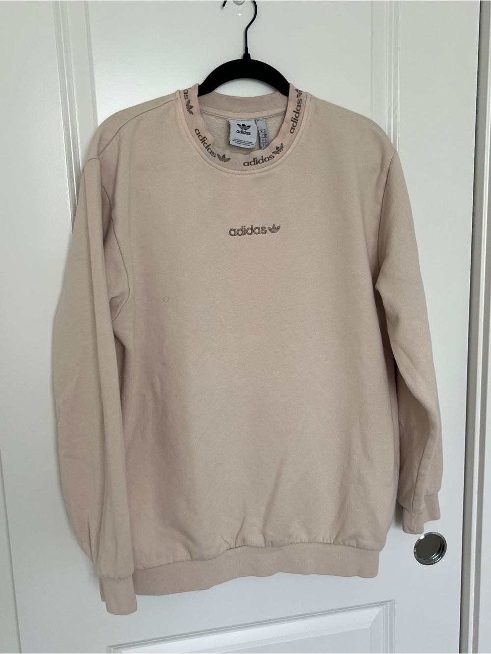 Adidas Trefoil Linear Crewneck Sweatshirt